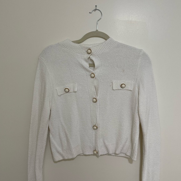 Mango Knitted Cardigan (Terry Cloth) - Picture 3 of 3